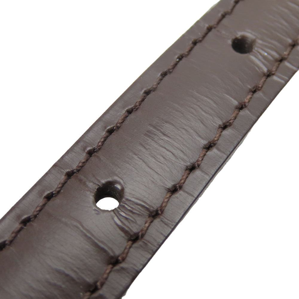 Louis Vuitton Leather Shoulder Strap Brown