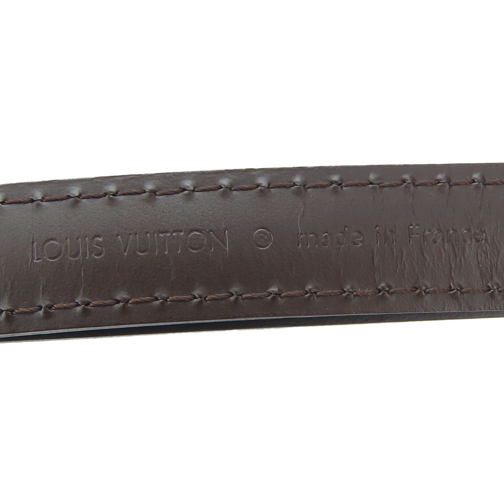 Louis Vuitton Leather Shoulder Strap Brown