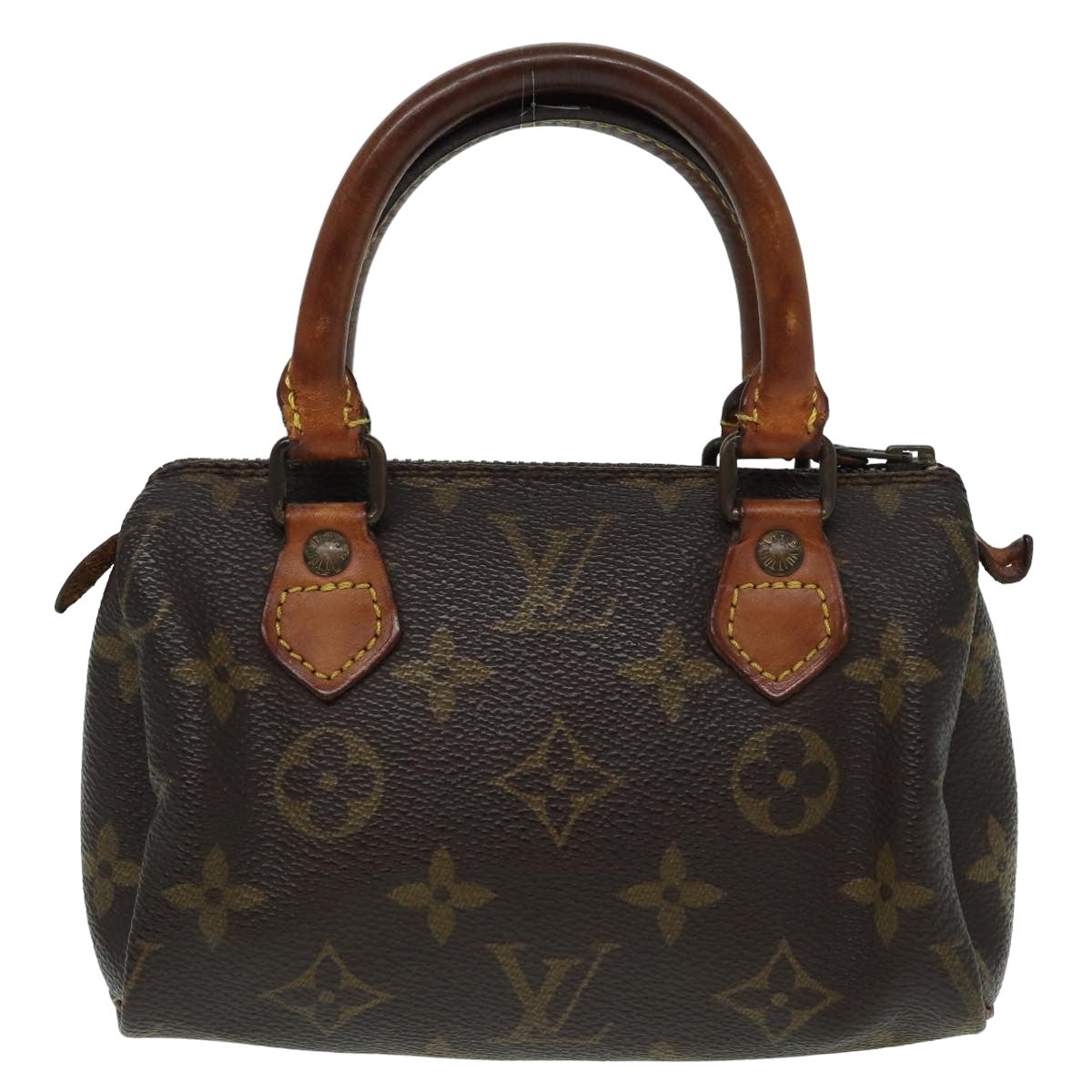 LOUIS VUITTON Monogram Mini Speedy Hand Bag Vintage M41534 LV 83353