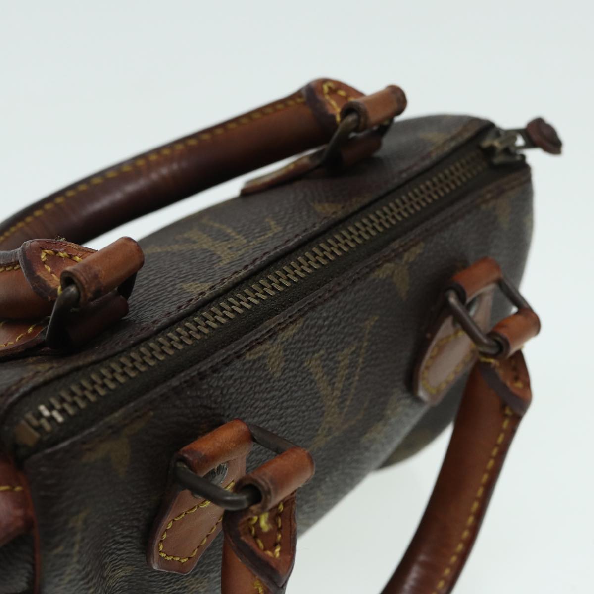 LOUIS VUITTON Monogram Mini Speedy Hand Bag Vintage M41534 LV 83353