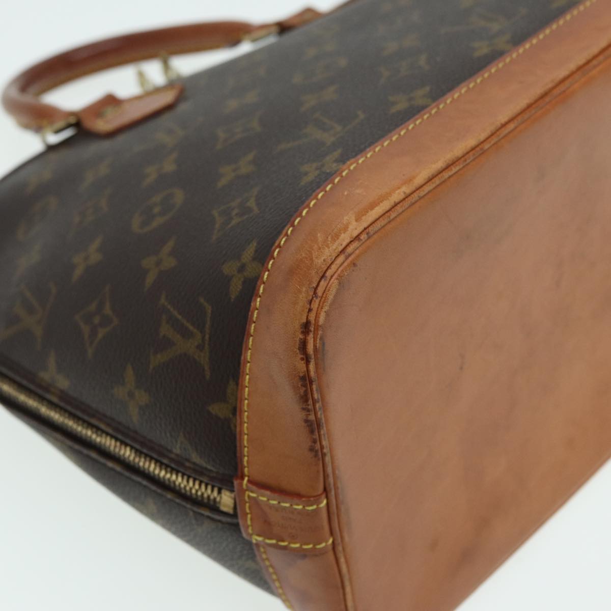 LOUIS VUITTON Monogram Alma Hand Bag M51130 LV 83357