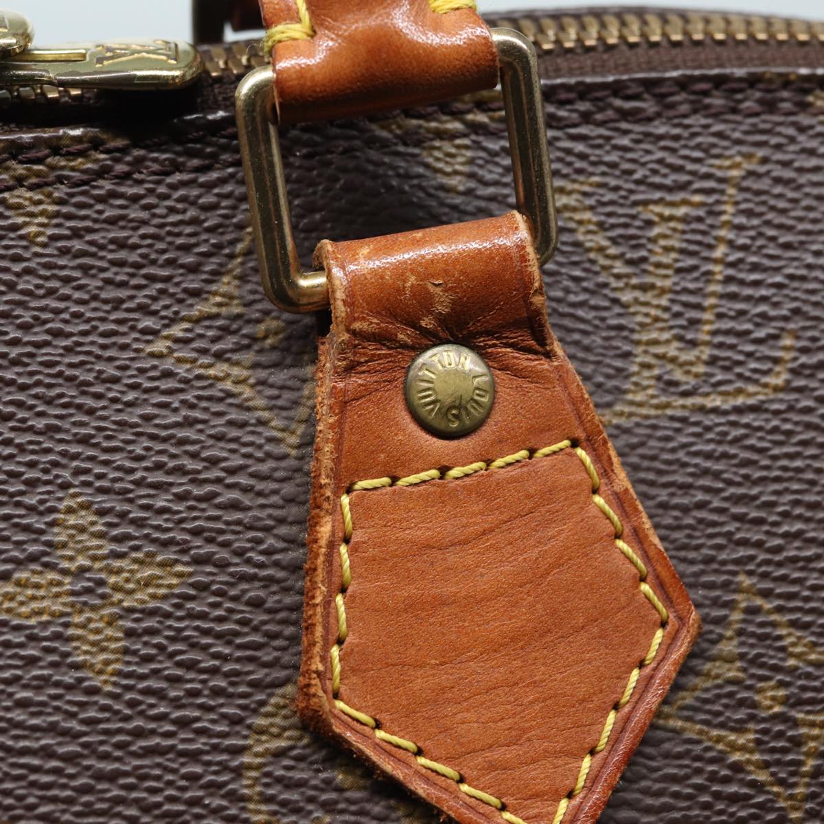 LOUIS VUITTON Monogram Alma Hand Bag M51130 LV 83357