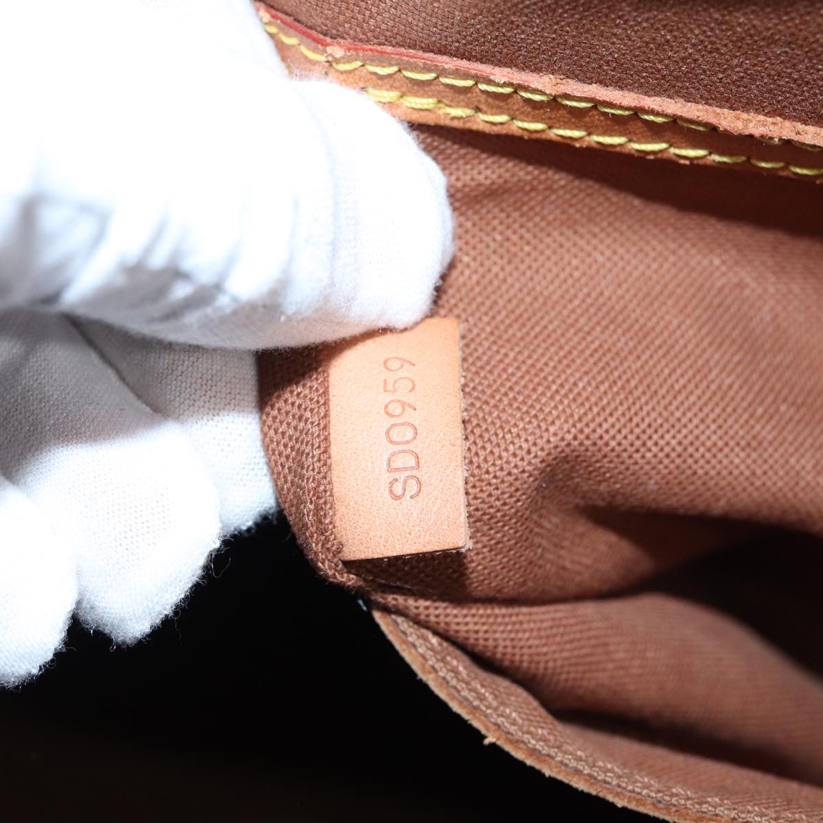 LOUIS VUITTON Monogram Alma Hand Bag M51130 LV 83357
