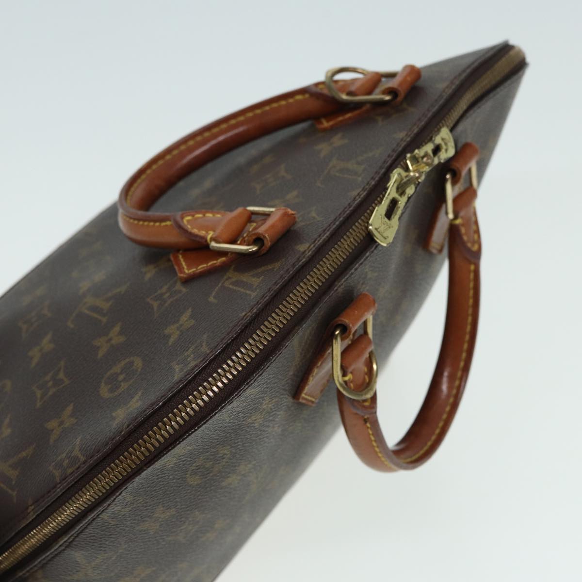 LOUIS VUITTON Monogram Alma Hand Bag M51130 LV 83357