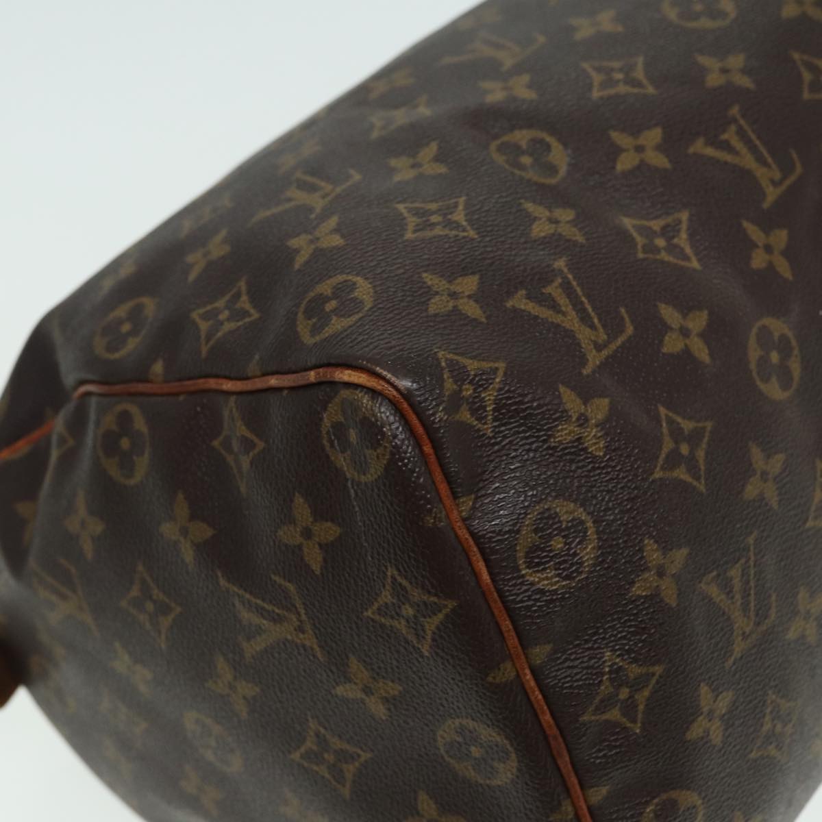 LOUIS VUITTON Monogram Speedy 35 Hand Bag M41524 LV 83376