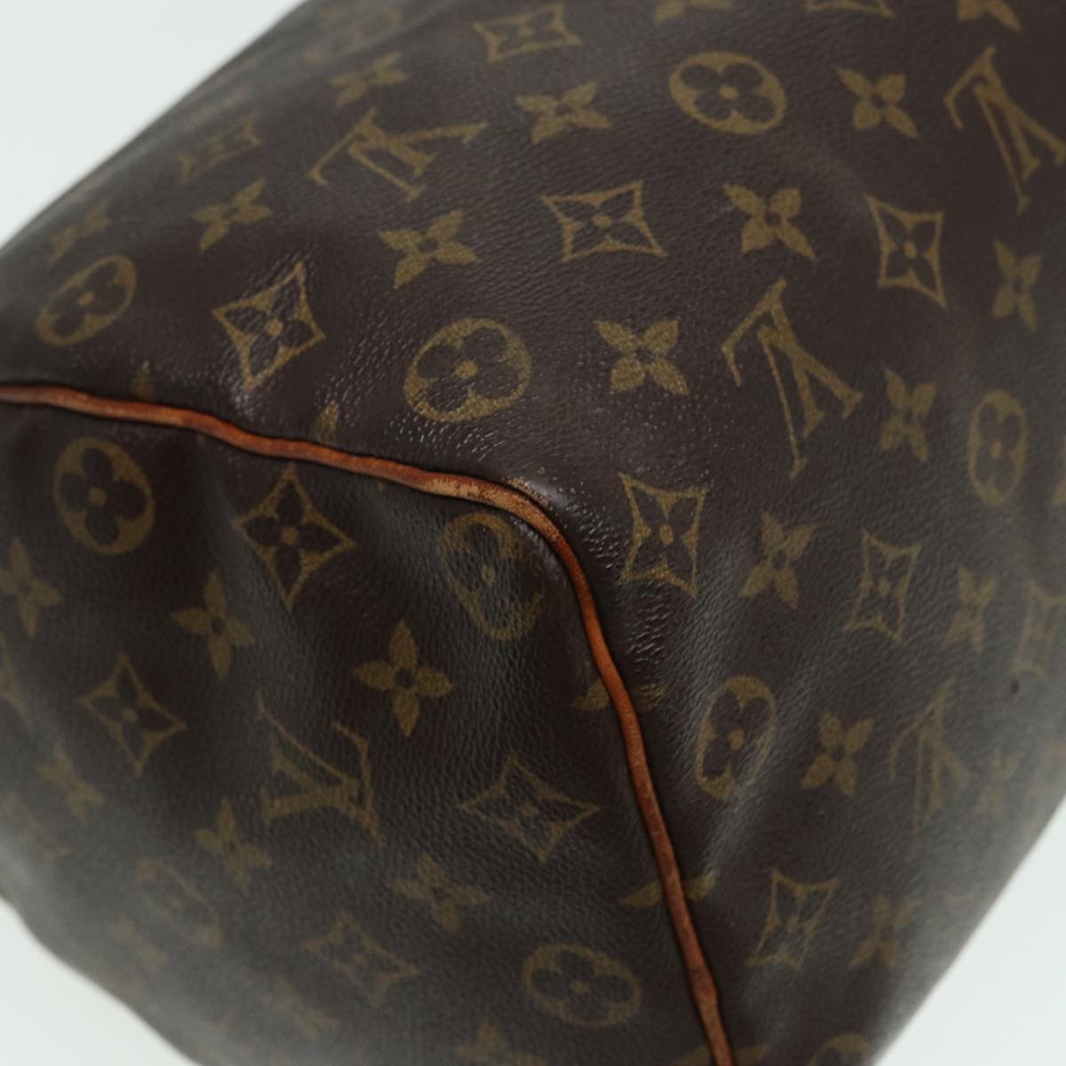 LOUIS VUITTON Monogram Speedy 35 Hand Bag M41524 LV 83376