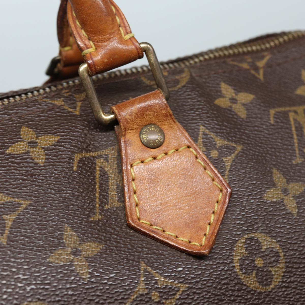 LOUIS VUITTON Monogram Speedy 35 Hand Bag M41524 LV 83376