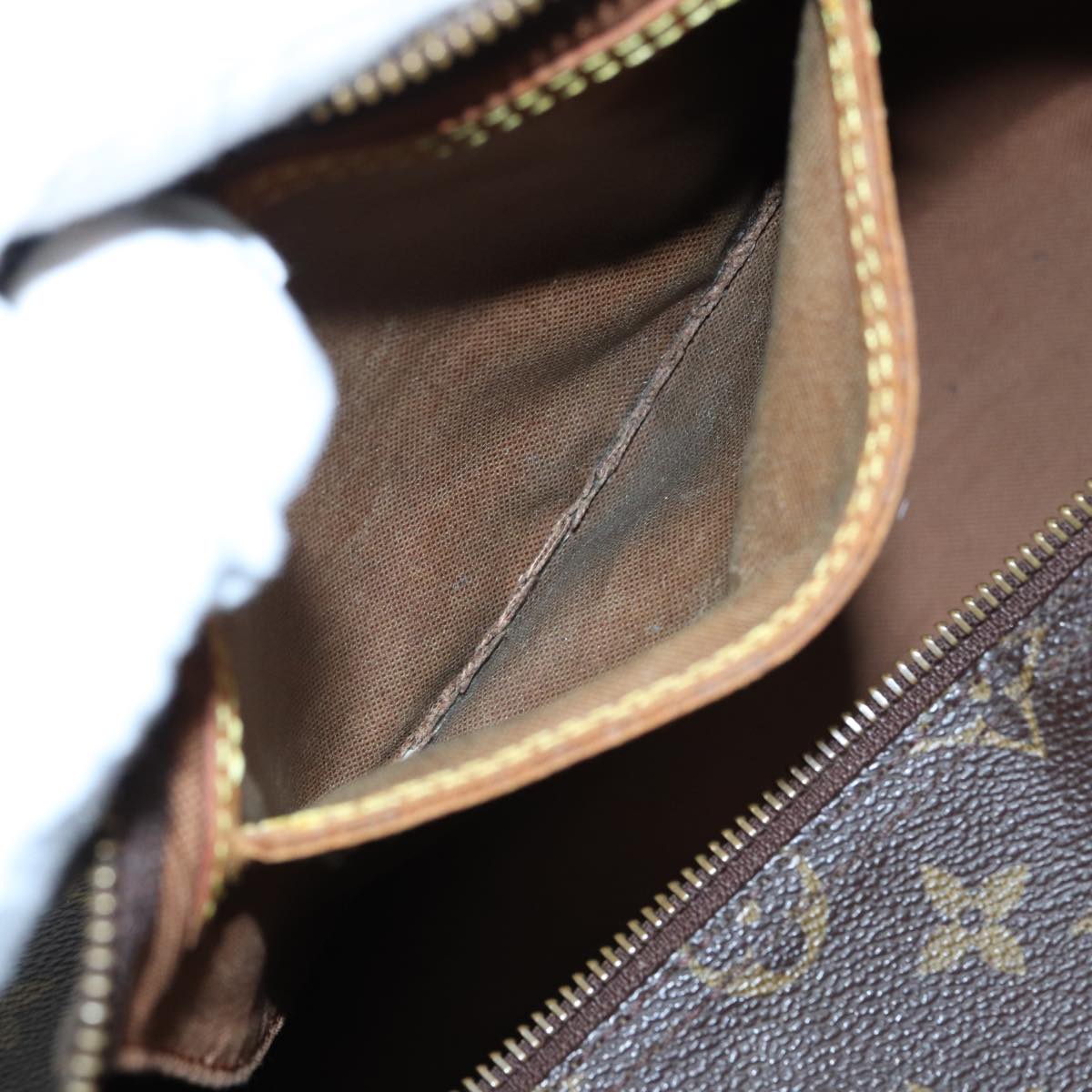 LOUIS VUITTON Monogram Speedy 35 Hand Bag M41524 LV 83376