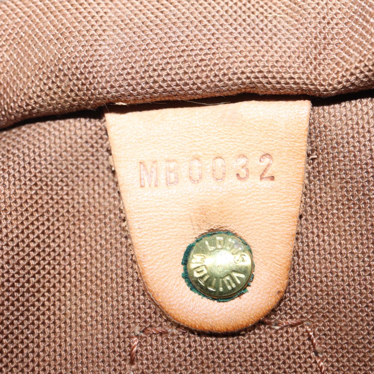 LOUIS VUITTON Monogram Speedy 35 Hand Bag M41524 LV 83376