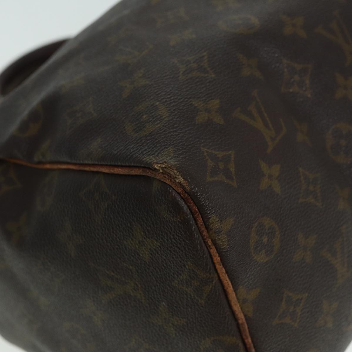 LOUIS VUITTON Monogram Speedy 35 Hand Bag M41524 LV 83394