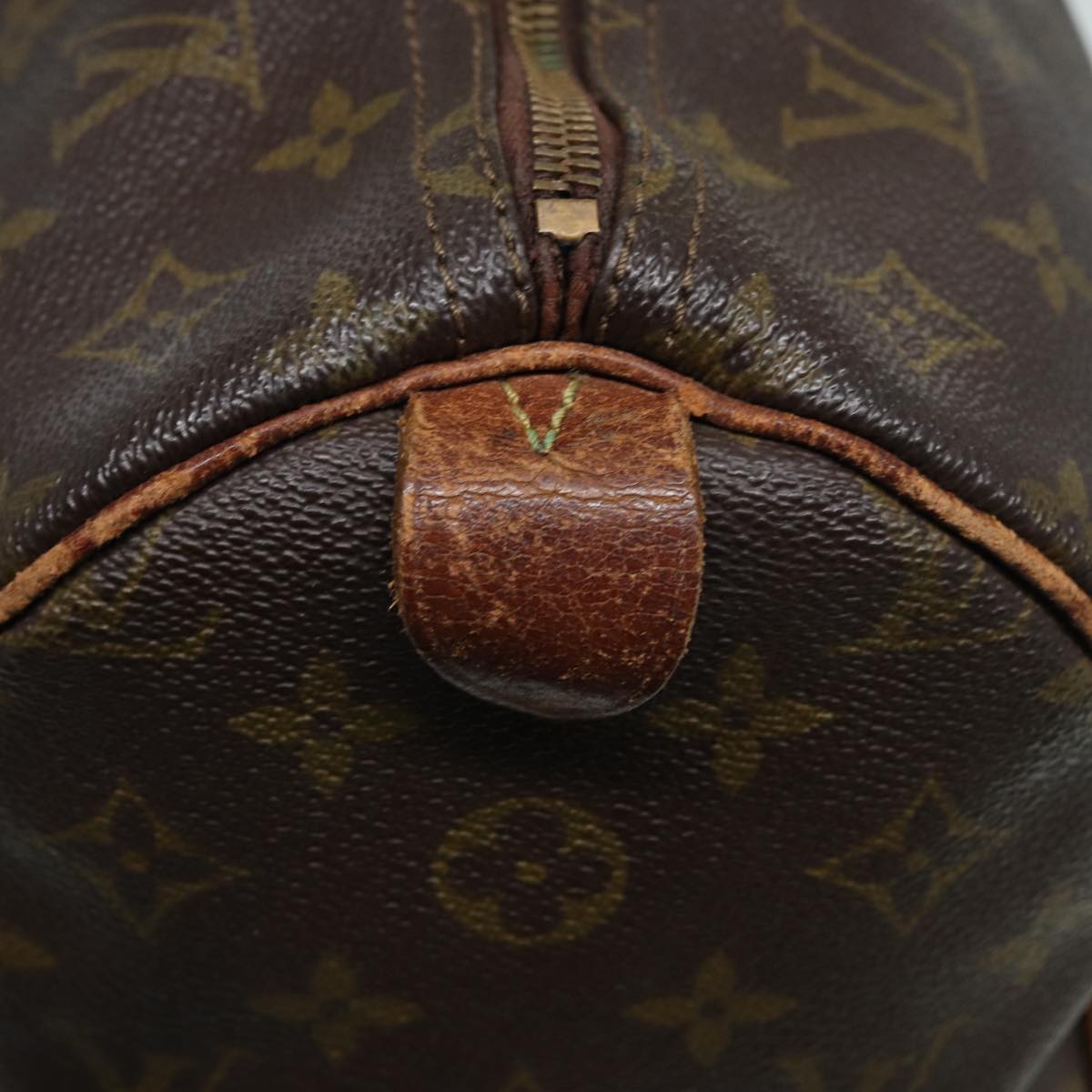 LOUIS VUITTON Monogram Speedy 35 Hand Bag M41524 LV 83394