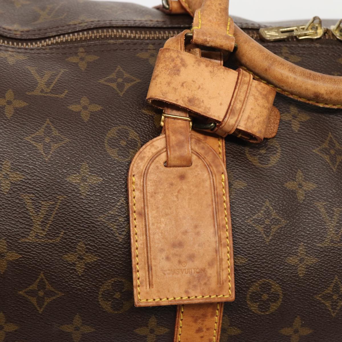 LOUIS VUITTON Monogram Keepall 60 Boston Bag M41422 LV 83414