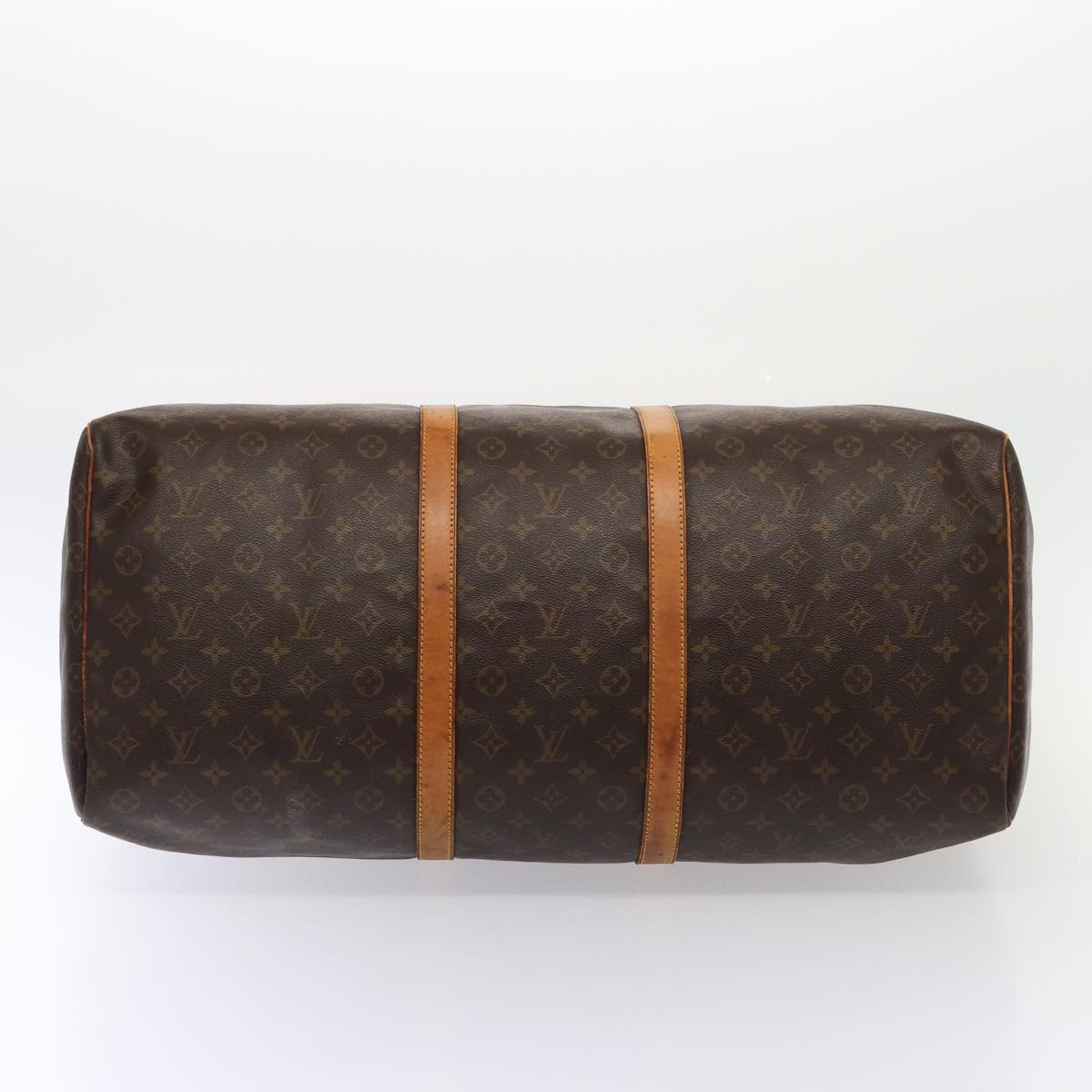 LOUIS VUITTON Monogram Keepall 60 Boston Bag M41422 LV 83414