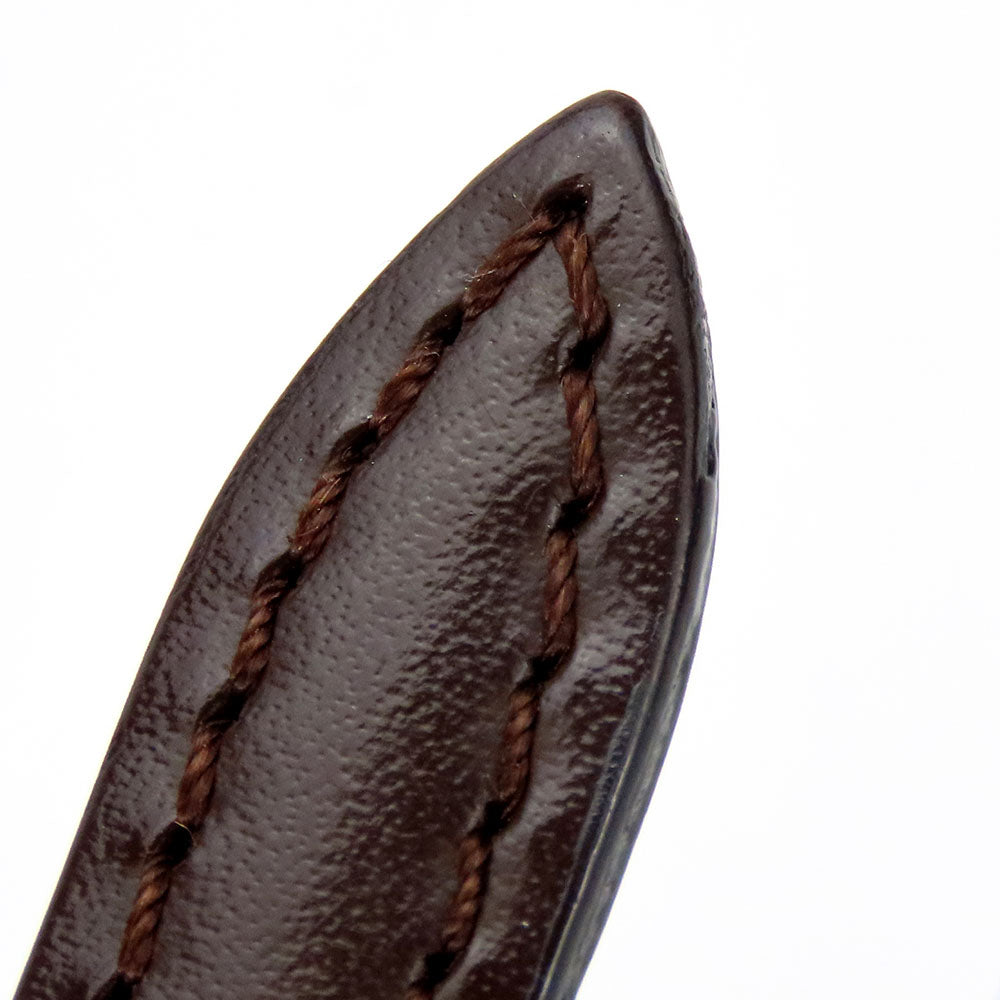 Louis Vuitton Leather Shoulder Strap Brown