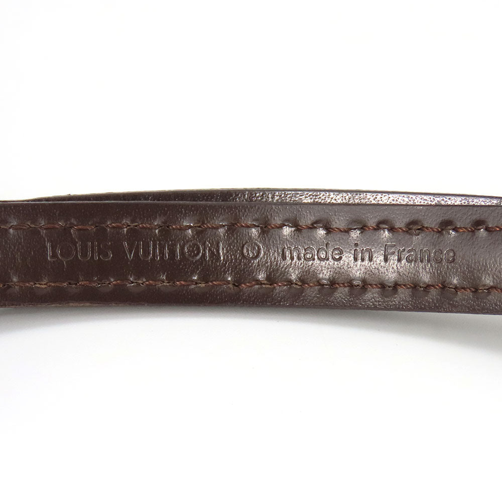 Louis Vuitton Leather Shoulder Strap Brown