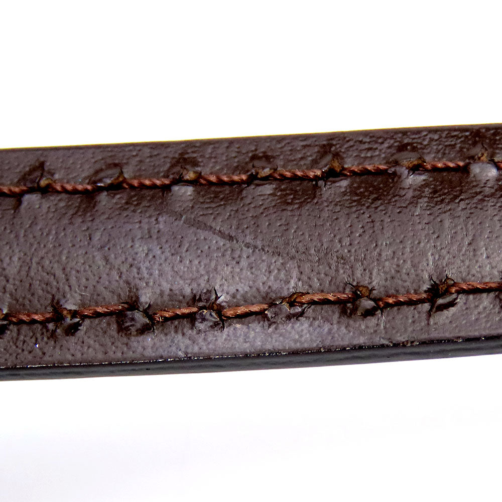 Louis Vuitton Leather Shoulder Strap Brown