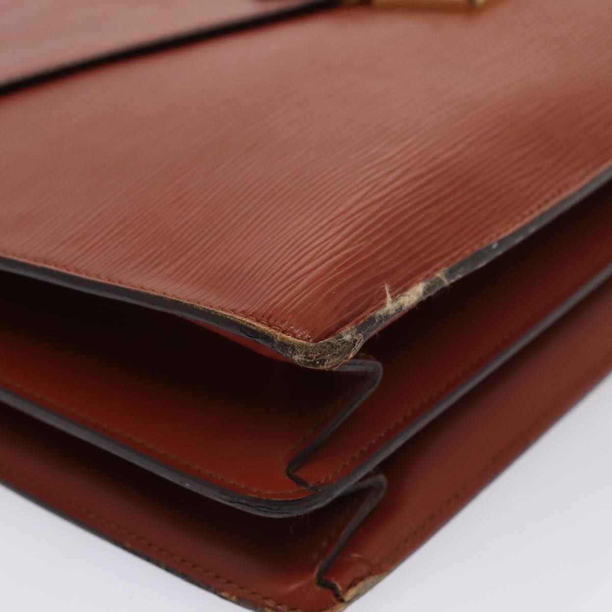 LOUIS VUITTON Epi Serviette Conseiller Briefcase Brown M54423 LV 83460