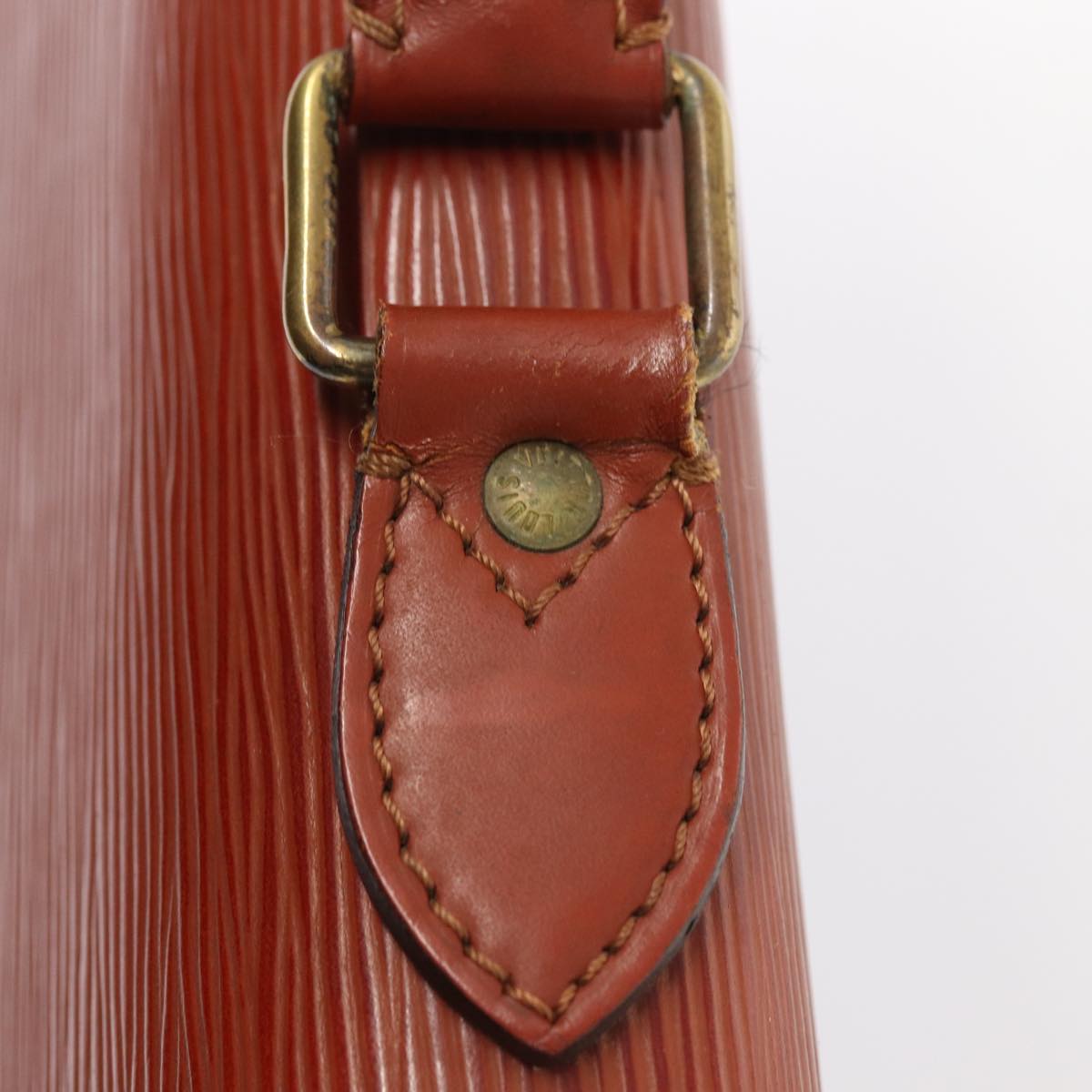 LOUIS VUITTON Epi Serviette Conseiller Briefcase Brown M54423 LV 83460