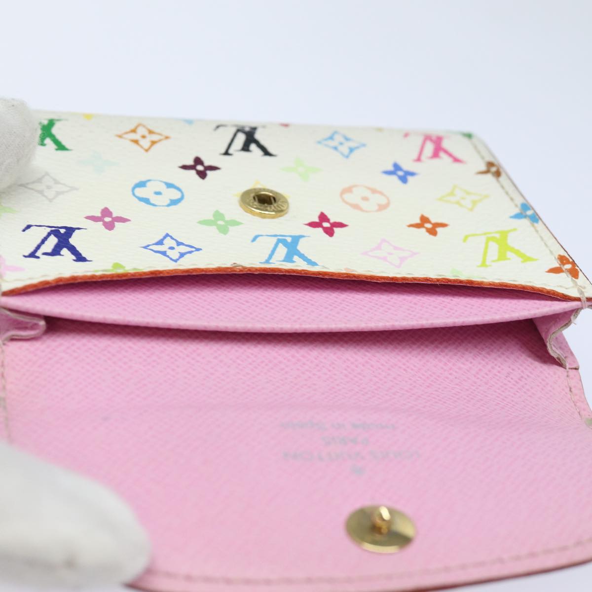 LOUIS VUITTON Monogram Multicolor Anvelop Cult De Vuitto M66557 LV 83465