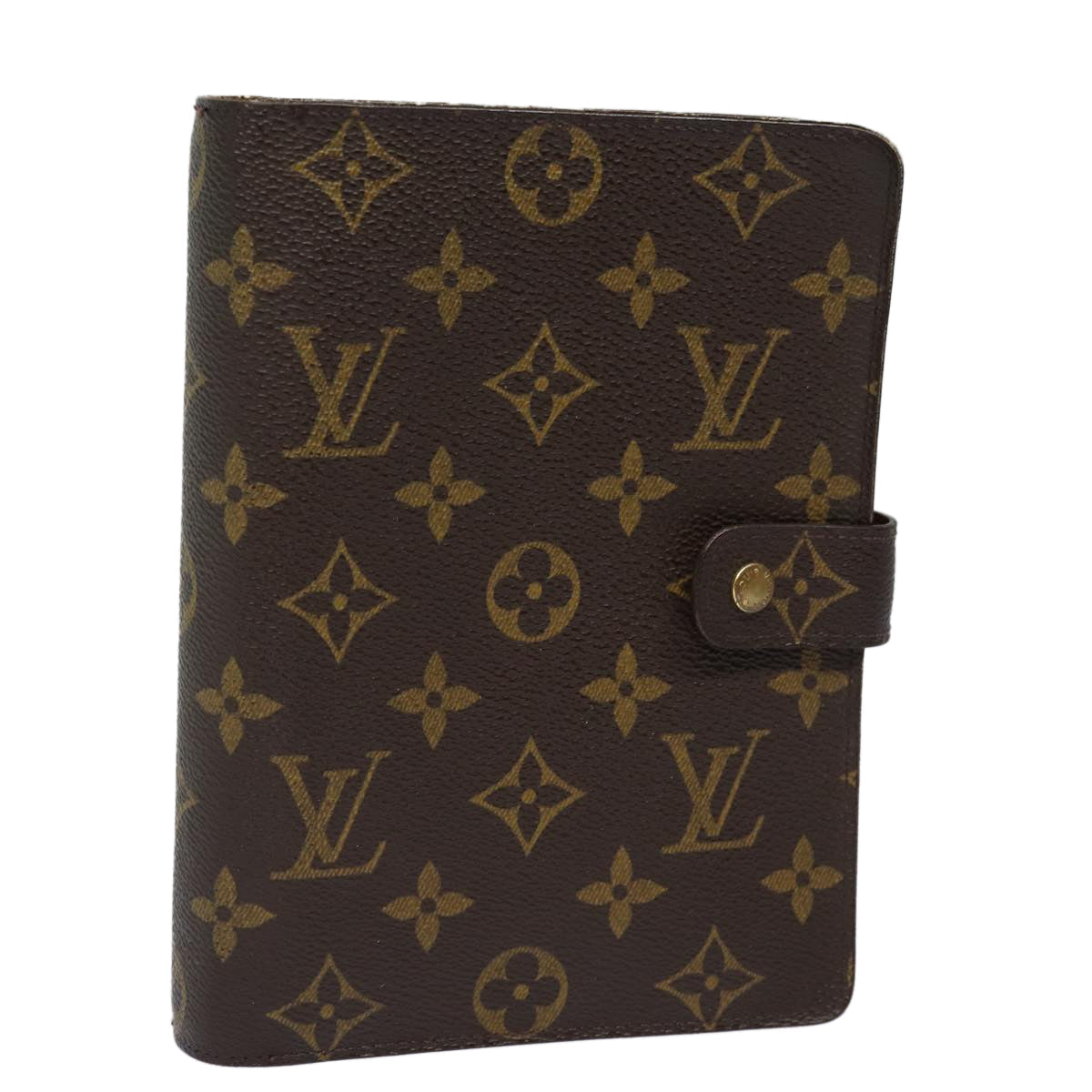 LOUIS VUITTON Monogram Agenda MM Day Planner Cover R20105 LV 83472