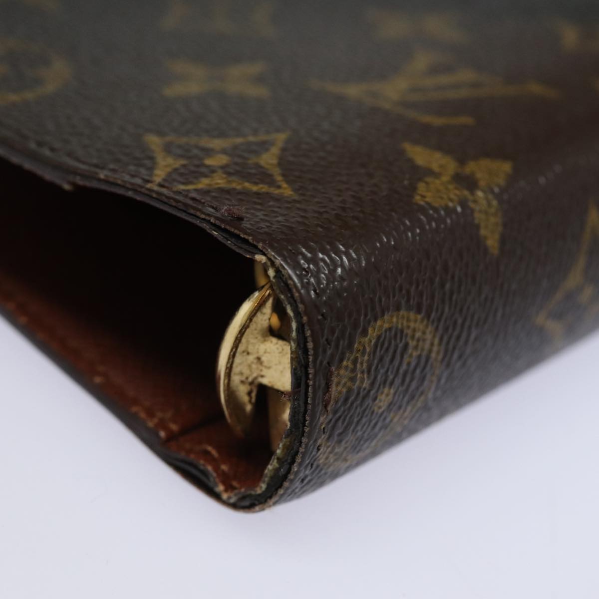 LOUIS VUITTON Monogram Agenda MM Day Planner Cover R20105 LV 83472