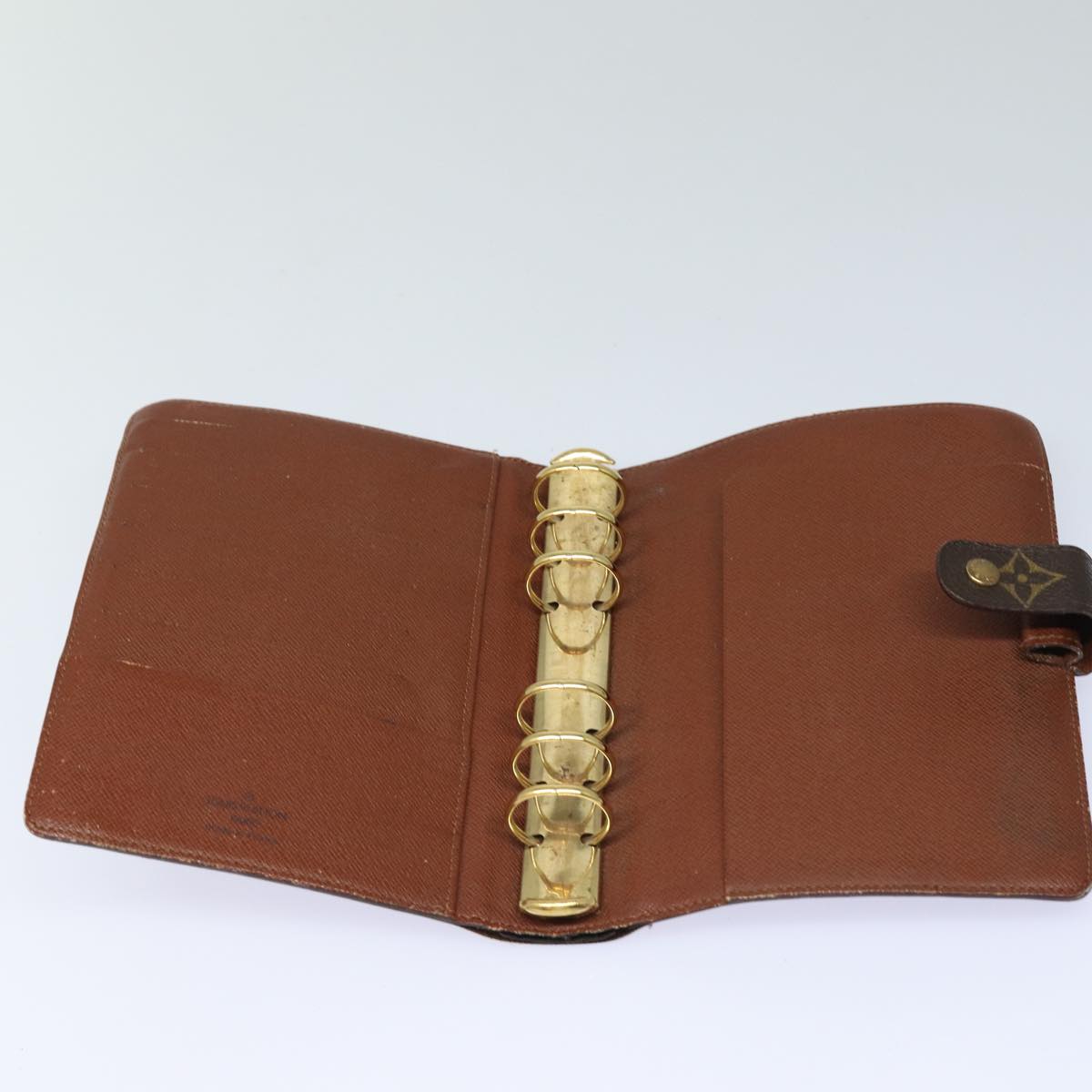 LOUIS VUITTON Monogram Agenda MM Day Planner Cover R20105 LV 83472