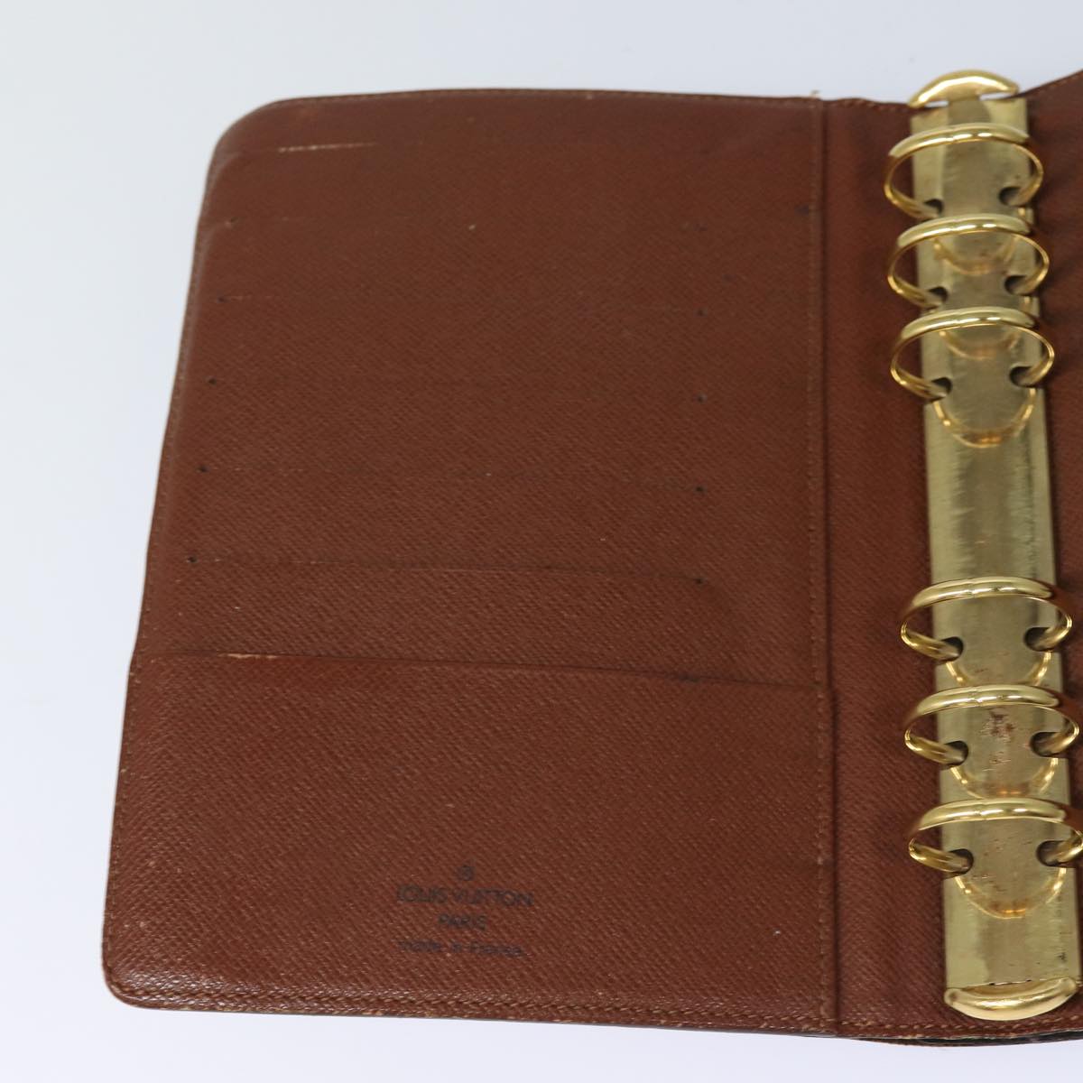 LOUIS VUITTON Monogram Agenda MM Day Planner Cover R20105 LV 83472