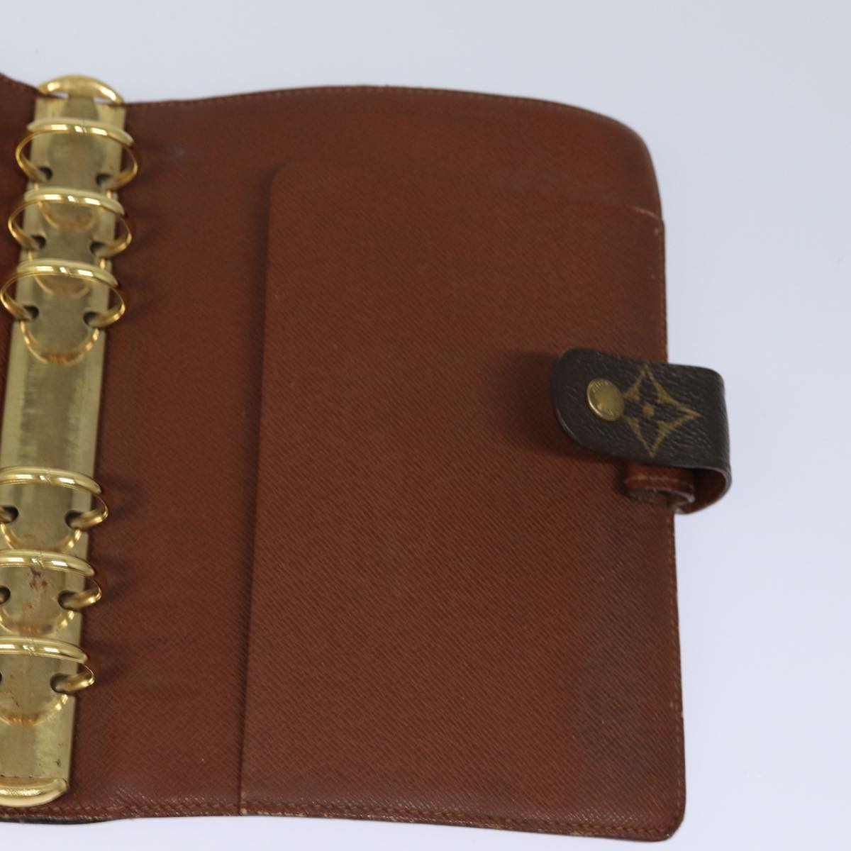 LOUIS VUITTON Monogram Agenda MM Day Planner Cover R20105 LV 83472