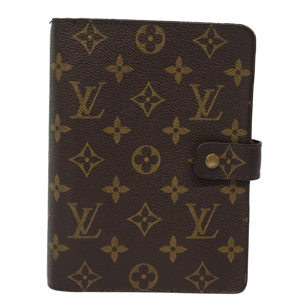 LOUIS VUITTON Monogram Agenda MM Day Planner Cover R20105 LV 83472