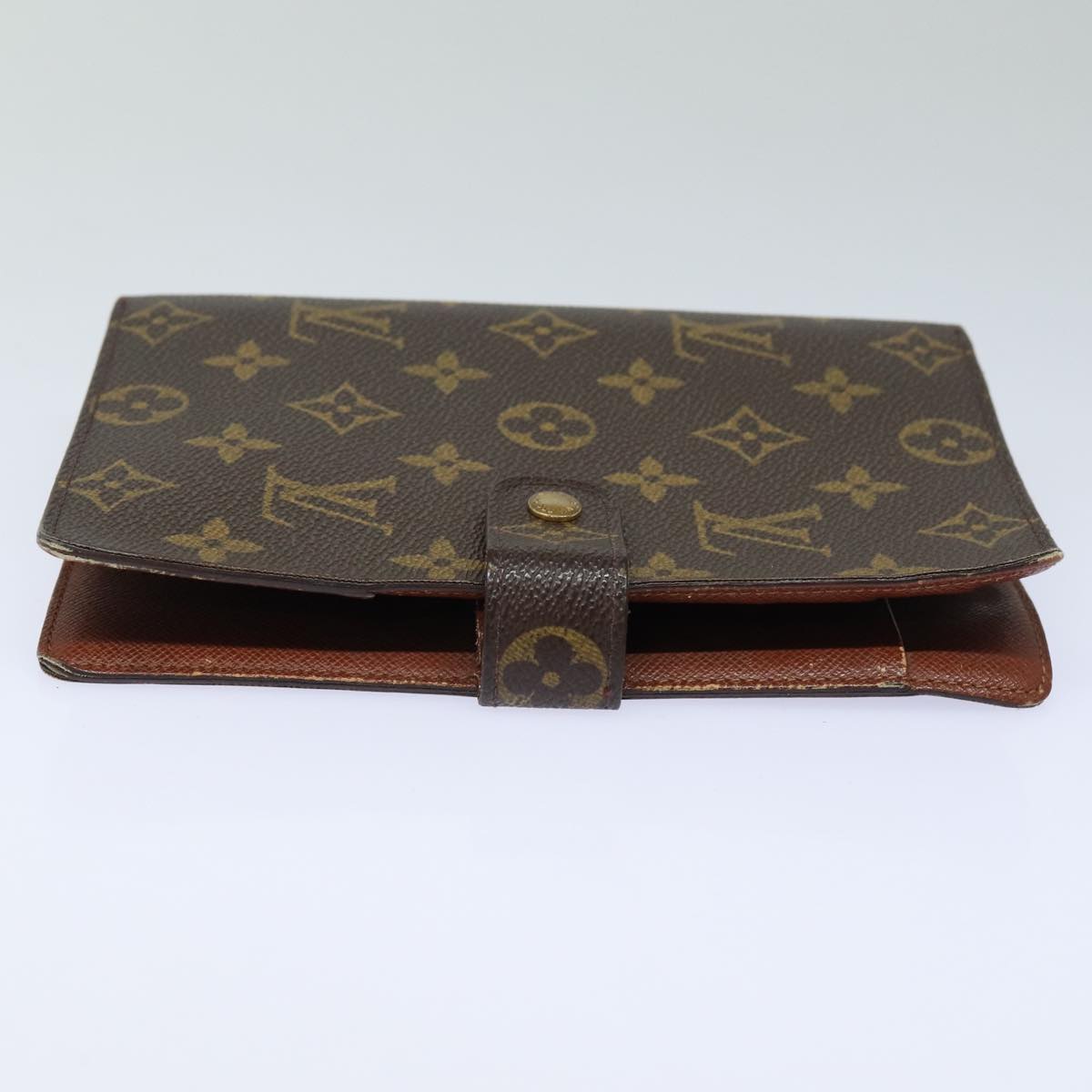 LOUIS VUITTON Monogram Agenda MM Day Planner Cover R20105 LV 83472