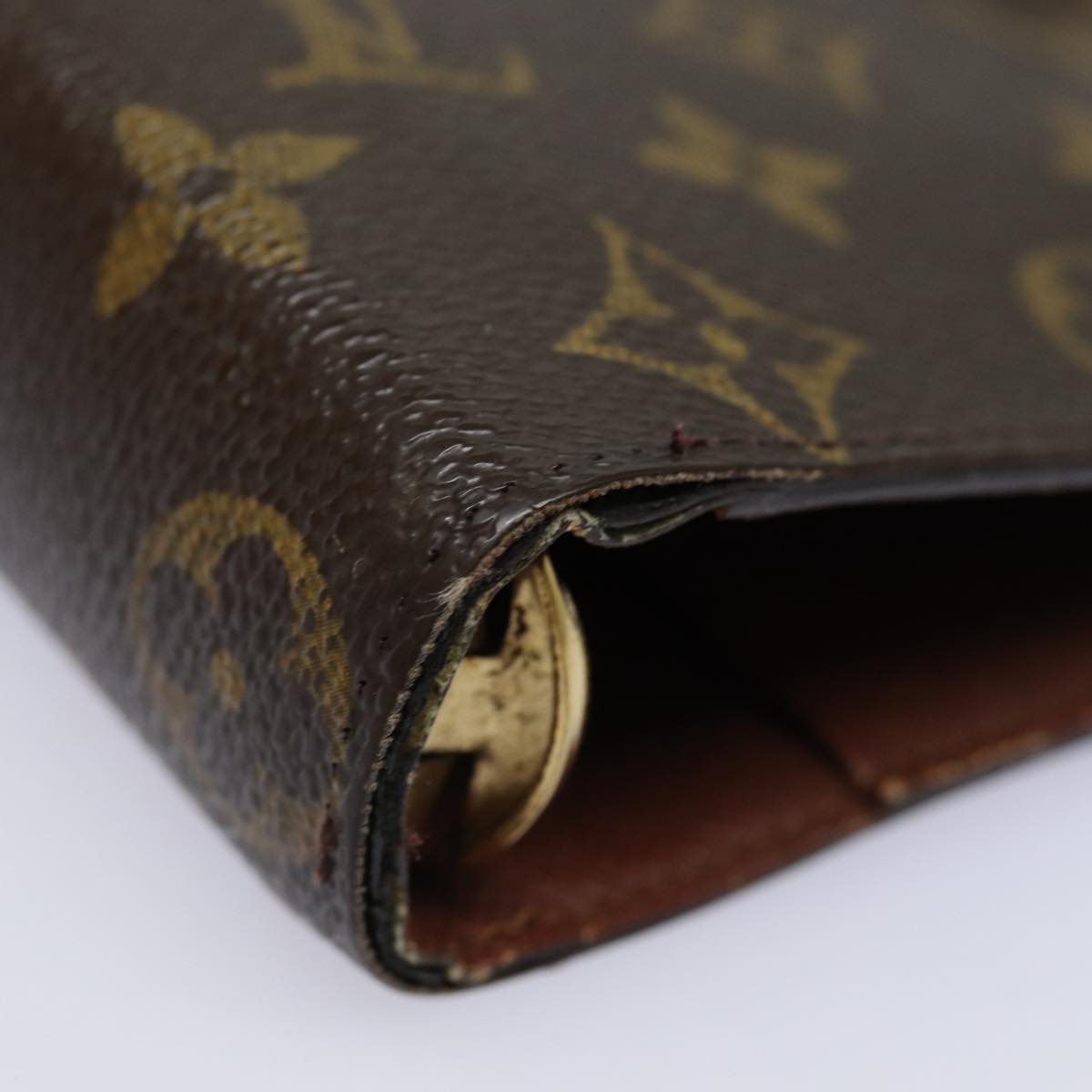 LOUIS VUITTON Monogram Agenda MM Day Planner Cover R20105 LV 83472