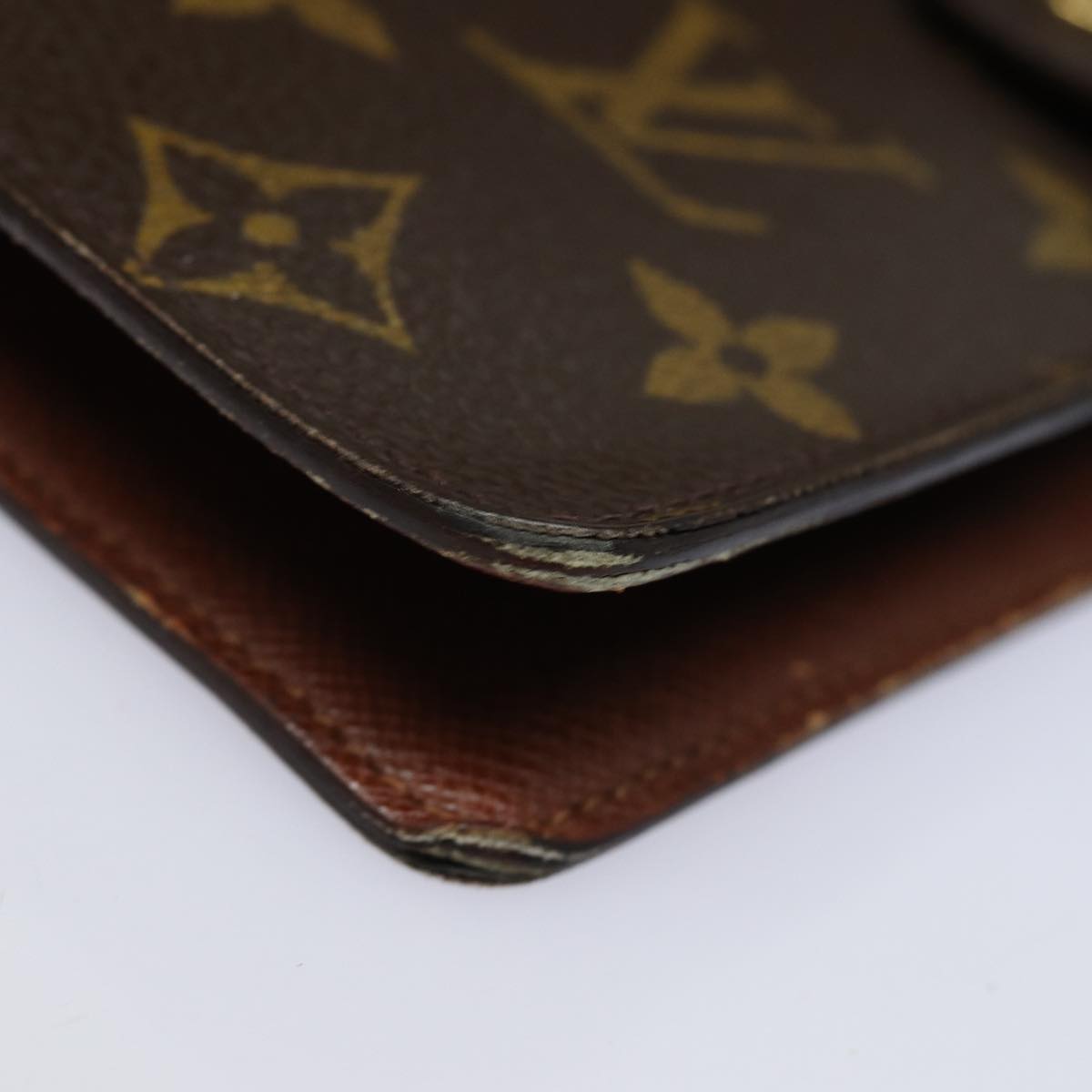 LOUIS VUITTON Monogram Agenda MM Day Planner Cover R20105 LV 83472
