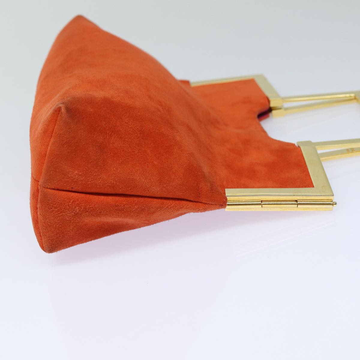 Luxury FendiHand Bag Suede Orange83492