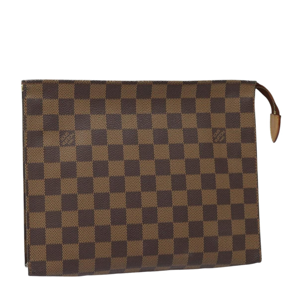 LOUIS VUITTON Damier Ebene Poche Toilette 26 Pouch N47543 LV 83503