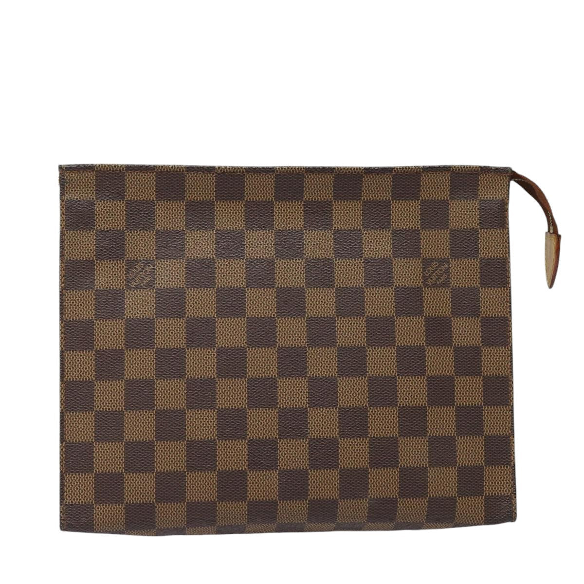 LOUIS VUITTON Damier Ebene Poche Toilette 26 Pouch N47543 LV 83503