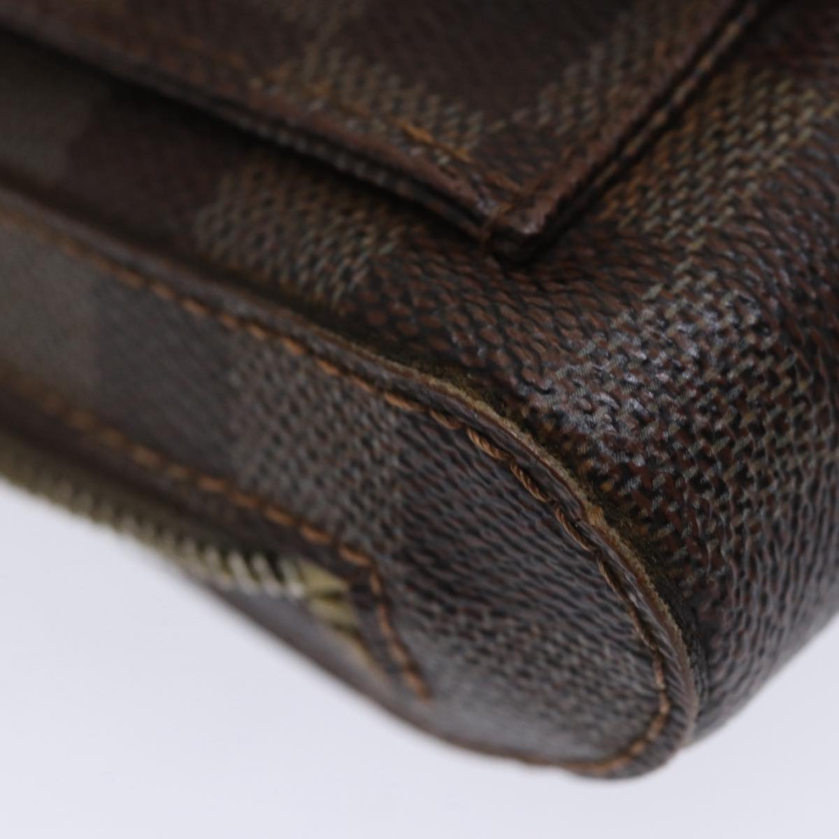 LOUIS VUITTON Damier Ebene Geronimos Shoulder Bag N51994 LV 83522