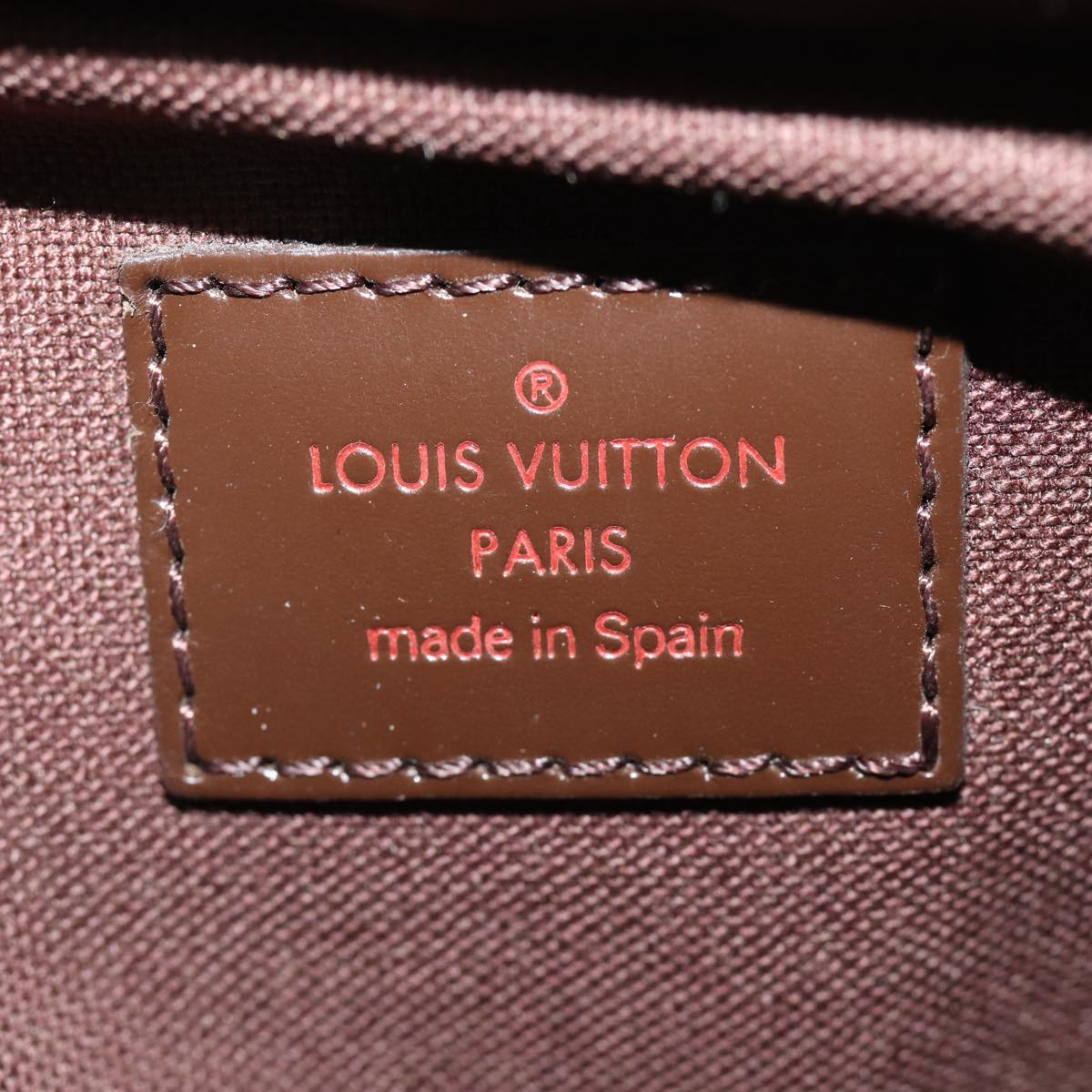 LOUIS VUITTON Damier Ebene Geronimos Shoulder Bag N51994 LV 83522