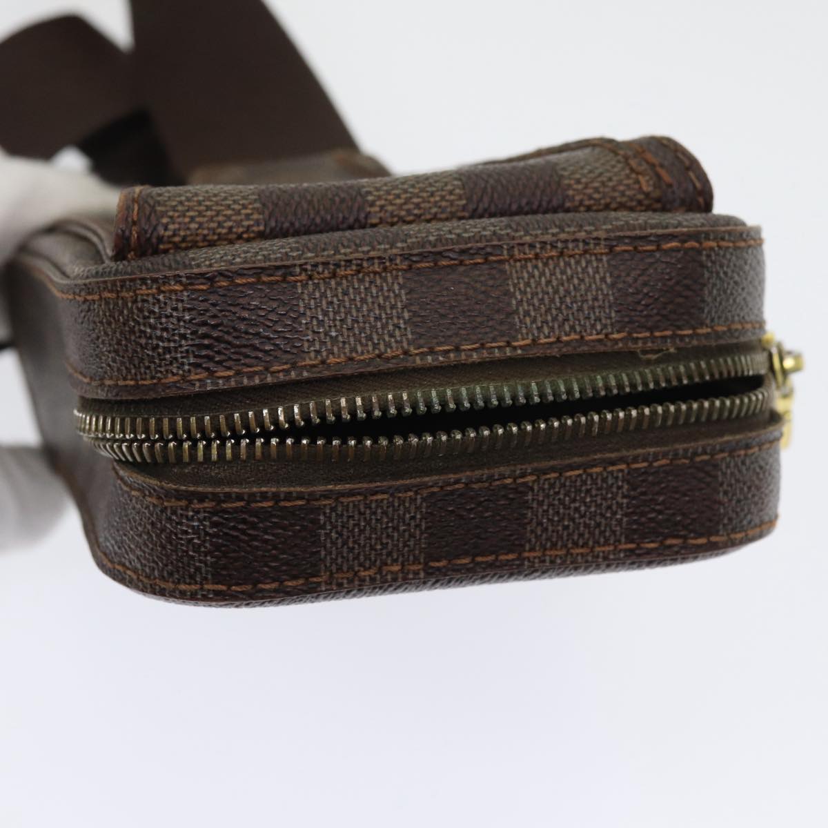 LOUIS VUITTON Damier Ebene Geronimos Shoulder Bag N51994 LV 83522