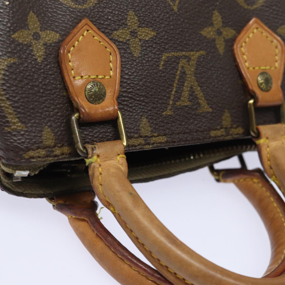 LOUIS VUITTON Monogram Mini Speedy Hand Bag M41534 LV 83523