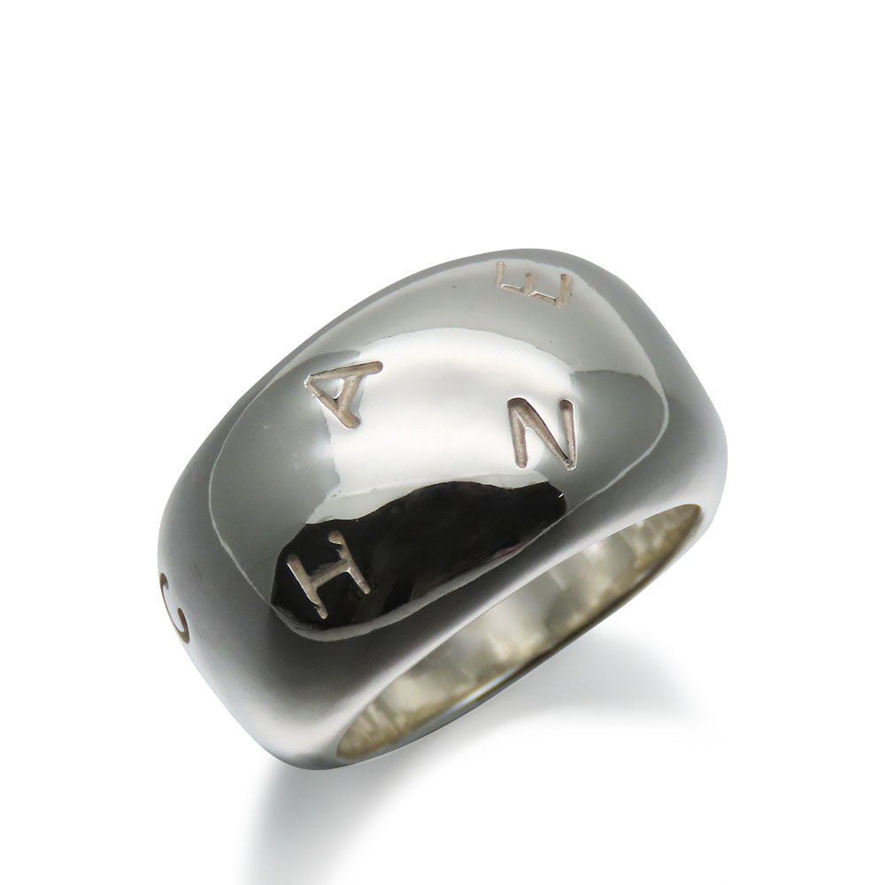 Chanel Silver Ring 925 Size 11