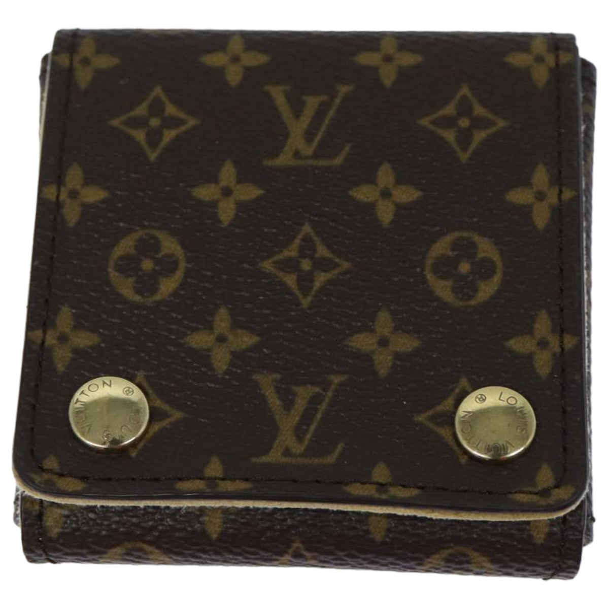 LOUIS VUITTON Monogram Jewelry Case Jewelry Box LV 83526