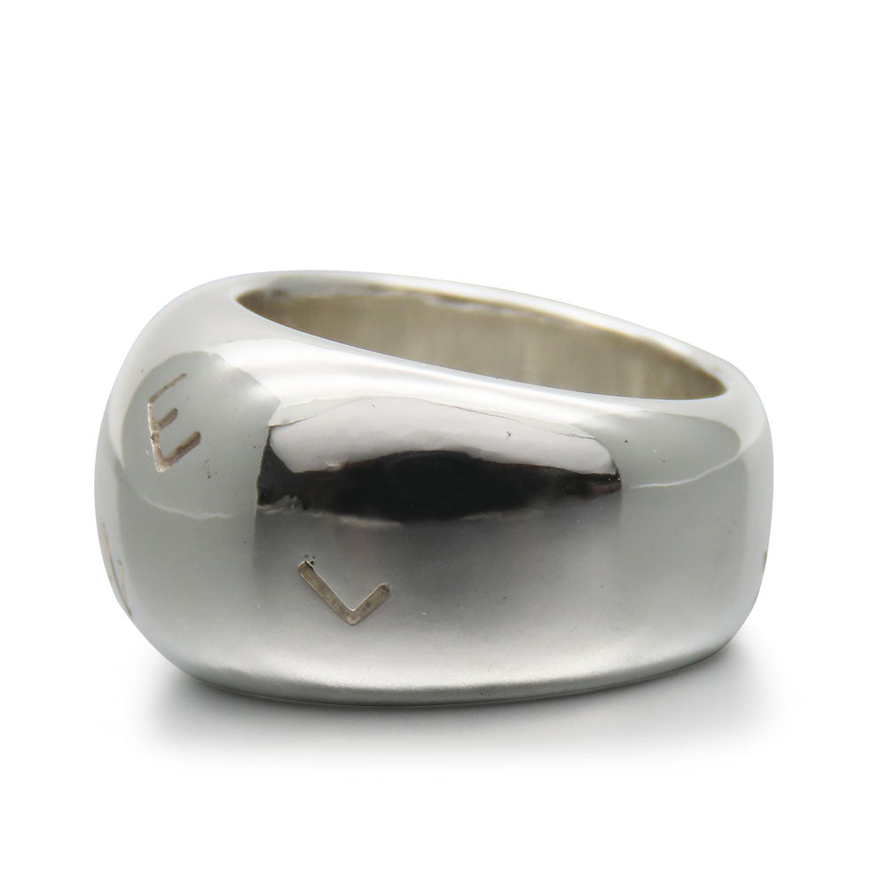 Chanel Silver Ring 925 Size 11