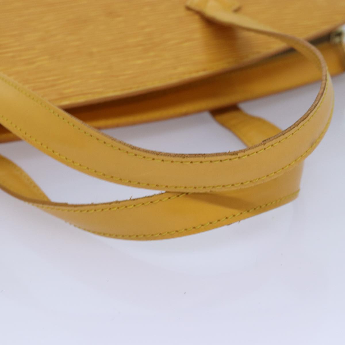 LOUIS VUITTON Epi Saint Jacques Hand Bag Yellow M52279 LV 83531