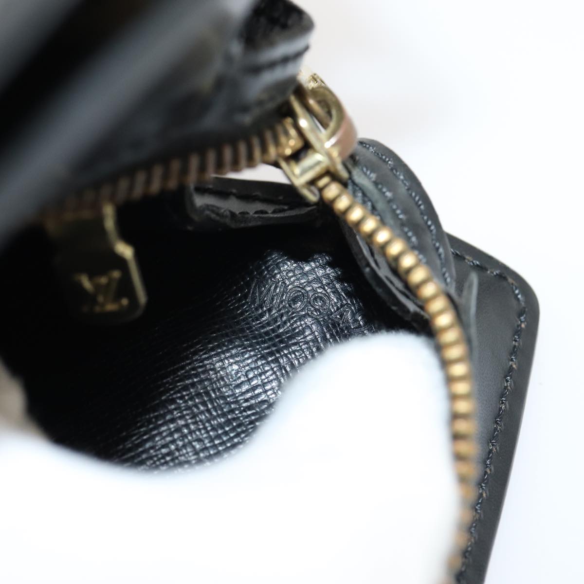 LOUIS VUITTON Epi Angian Shoulder Bag 2way Black M52112 LV 83533