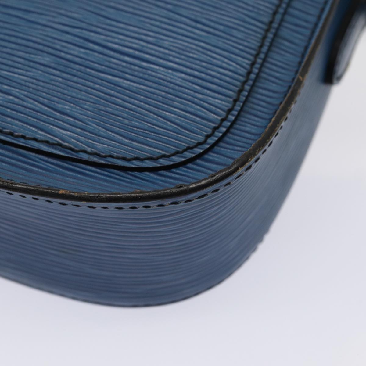 LOUIS VUITTON Epi Saint Cloud PM Shoulder Bag Blue M52195 LV 83534