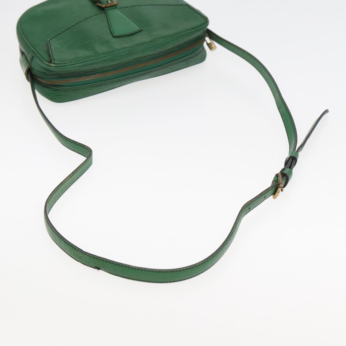 LOUIS VUITTON Epi Jeune Fille MM Shoulder Bag Green M52154 LV 83535