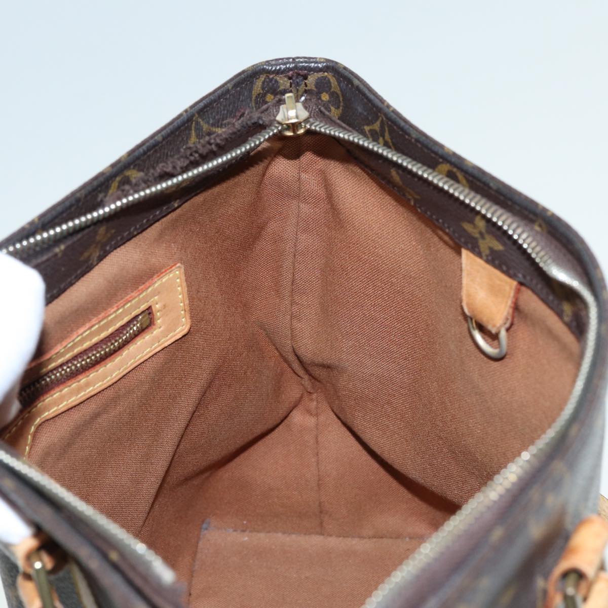 LOUIS VUITTON Monogram Cabas Piano Tote Bag M51148 LV 83542
