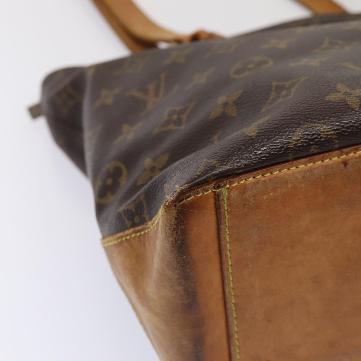 LOUIS VUITTON Monogram Cabas Piano Tote Bag M51148 LV 83543