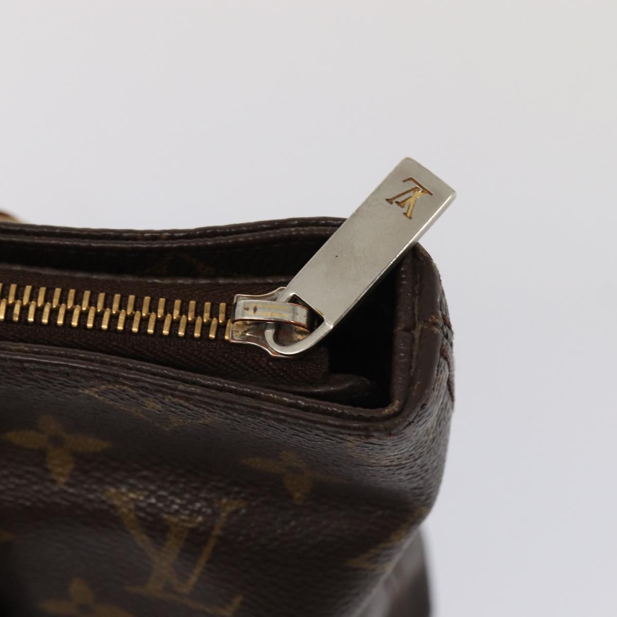 LOUIS VUITTON Monogram Cabas Piano Tote Bag M51148 LV 83543