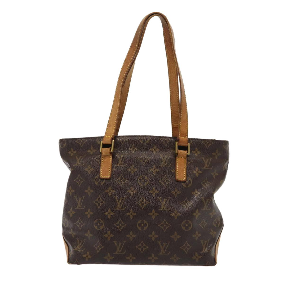 LOUIS VUITTON Monogram Cabas Piano Tote Bag M51148 LV 83543